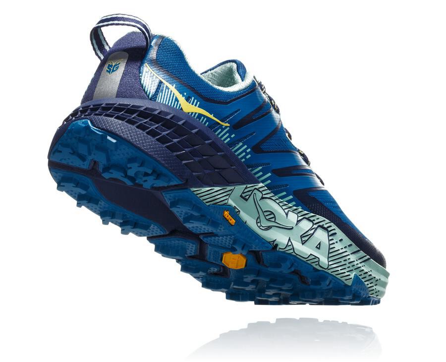 Hoka One One Trailove Tenisky Damske Modre - Speedgoat 3 - 15327-EJWX